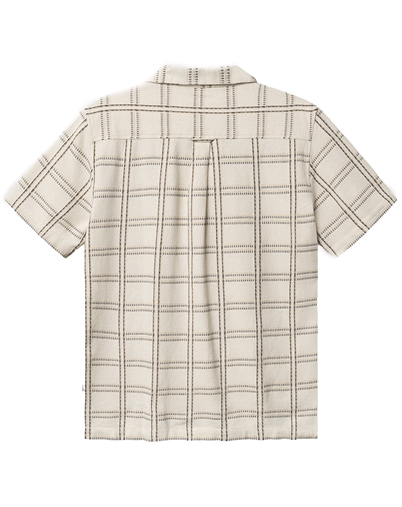 Gabba - GABSven Reg Resort Wire Skjorte - Beige Check